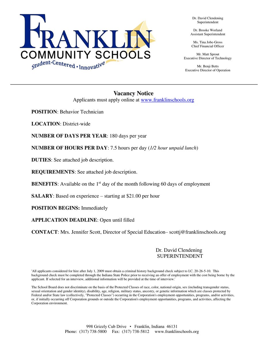 Franklin Schools tweet media