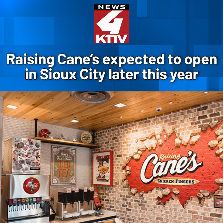 Raising Cane's is planning on opening a location in Sioux City by winter 2025. 
Read more &gt;&gt; ktiv.com/2025/01/27/rai…