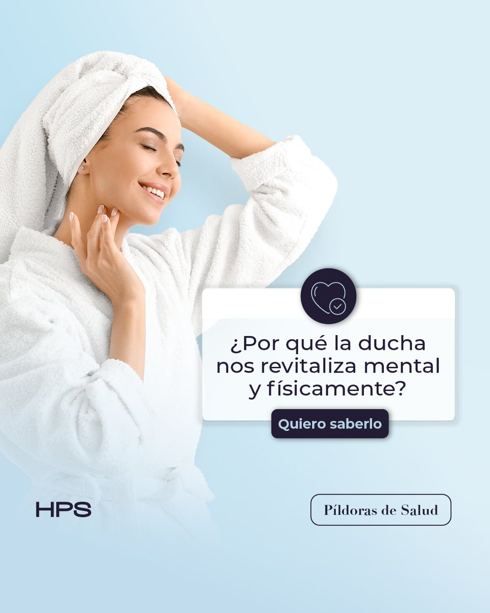 🚿✨ La ducha: tu píldora diaria de salud y bienestar 💊
¿Sabías que una buena ducha puede transformar tu día?

Descubre más en nuestro Instagram y Facebook.