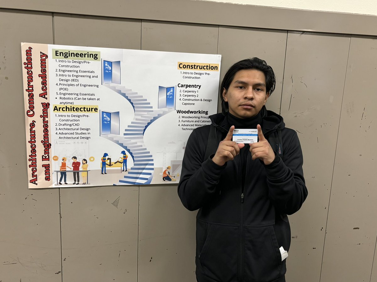 Congratulations to Jonathan on his OSHA-10 card. When I first took this job he was one of the first students I met in summer school. He told me he needed someone to help him keep his motivation with school. ACE academy staff stepped up &amp; this young man graduated early. #ACEproud