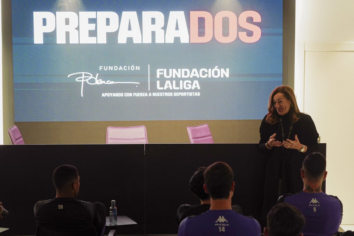 ✅ Destacar la importancia de mantener una buena salud mental 
✅Concienciar sobre la preparación de la retirada y creación de un plan B
✅Aprender de grandes figuras del deporte y la psicología deportiva

Eso es el taller #PREPARADOS de <a href="/FundacionLaLiga/">FUNDACIÓN LALIGA</a> y Fundación Blanca 🤍