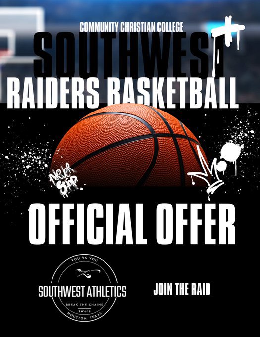 ImWillJefferson's tweet photo. #AGTG After a great conversation with Coach Mel I’m blessed to say I received an offer from @SWRaidersBB @SW_RaidersATH @BHSVikingHoops https://t.co/euDLfMrIqz