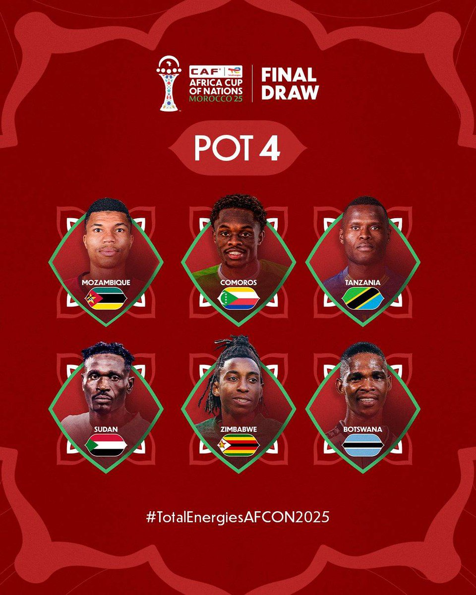 PremierBetCM's tweet photo. Aujourd'hui, aura lieu le tirage au sort de la 🏆 CAN 2025 ! 😎

Le Cameroun 🇨🇲 est dans le POT 2 ! 👀

🤔 Quels adversaires souhaiterais tu pour nos Lions Indomptable ? 🦁 

📸 CAF 
#CAN2025 #TotalEnergiesAFCON2025 #AFCON2025 https://t.co/bRk74IyoOM
