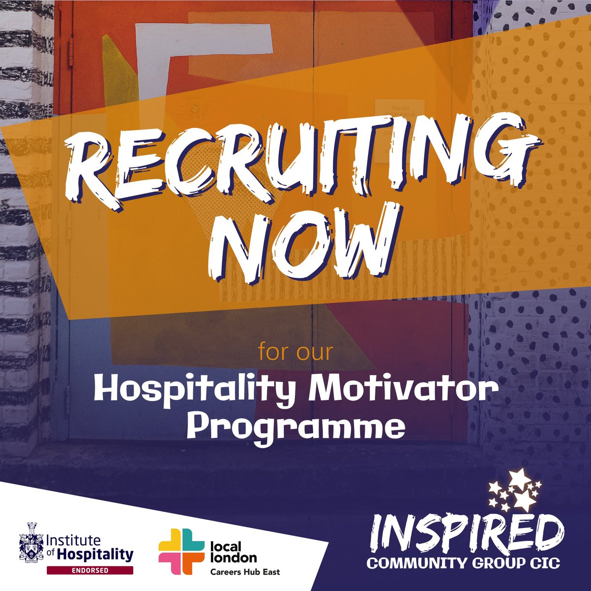 Recucting now for Hospitality Motivators! Could you inspire the next generation of hospitality talent? Do you have what it takes? Come and join our community and get involved inspiredgroup.org.uk/get-involved