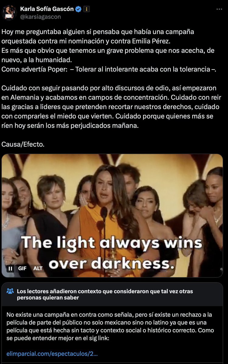 Gloria Alfa y Omega tweet media
