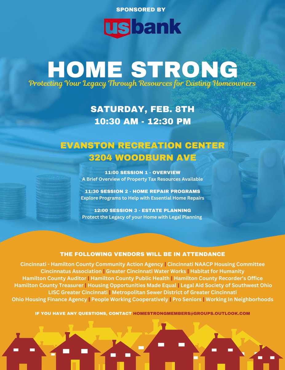 Please join us, along with more than 15 other organizations, for this homeowner event at the Evanston Recreation Center on Saturday, February 8th at 10:30 AM.