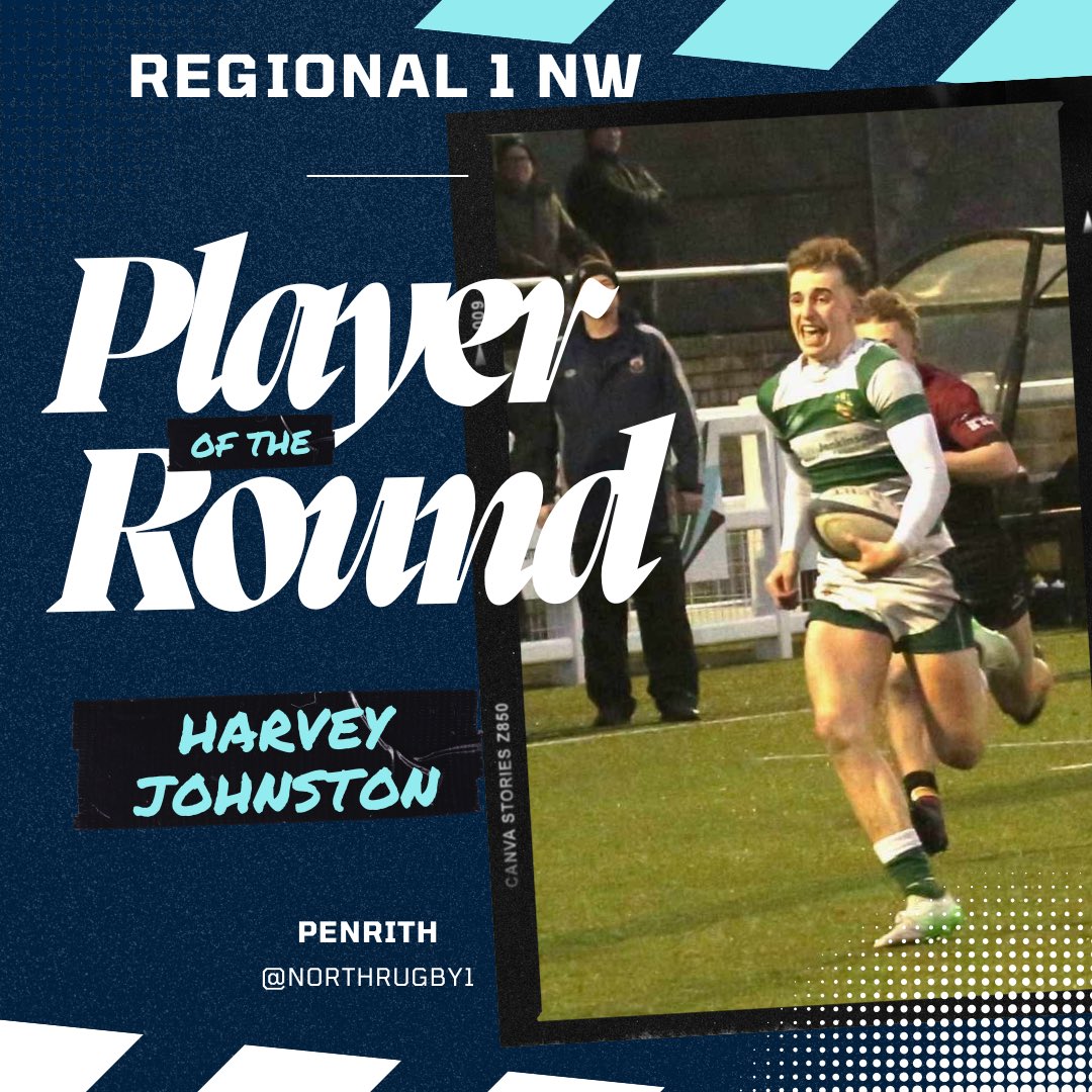 Here are this weeks North Rugby’s Player of the Week 

#Regional1NE  <a href="/CleckheatonRUFC/">Cleckheaton RUFC</a> Richard Piper

#Regional1NW <a href="/PenrithRUFC/">Penrith Rugby Union Football Club</a> Harvey Johnston

Congratulations both 🤝

📸Internal
📸 David Nattrass