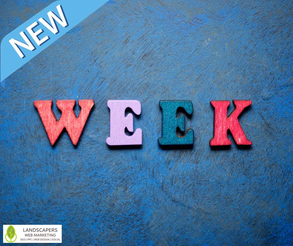 LandscapeMktng's tweet photo. Most people love getting new things...so, congrats on getting a NEW week! Happy Monday! #StartYourWeek #HappyMonday #Monday #New https://t.co/IOyCKJeT8u