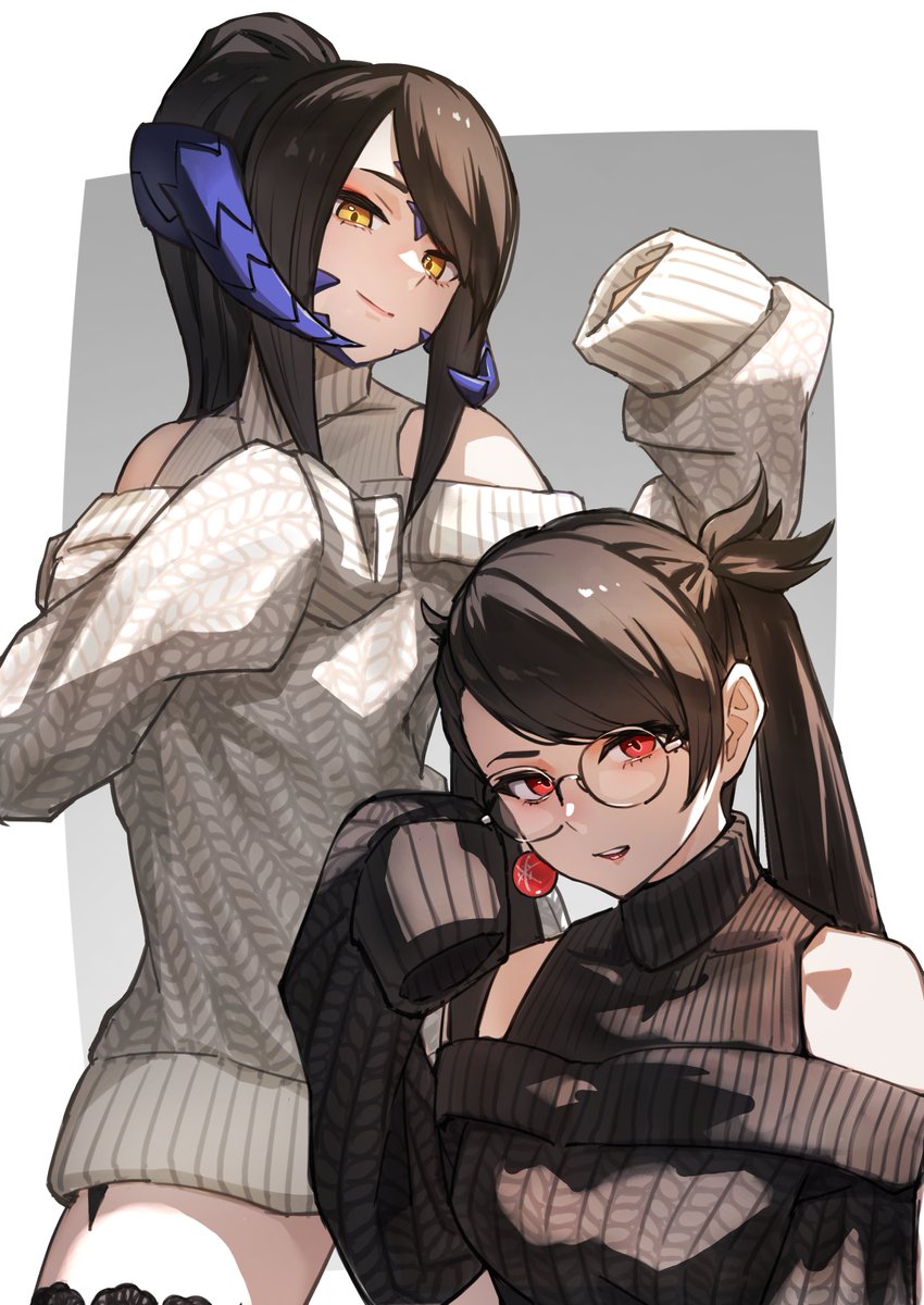 Cozy Sweaters w/<a href="/JArchiveray/">JillArchiveray</a>

Art by <a href="/AP_Cammy/">AP@お絵描き🎨</a>