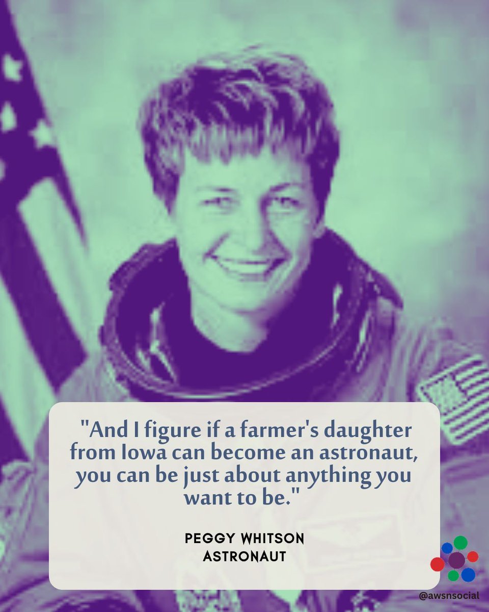 It’s Motivation Monday! At AWSN, we believe nothing can hold you back! Hit like and RT if you love this quote too! #stem #motivationmonday