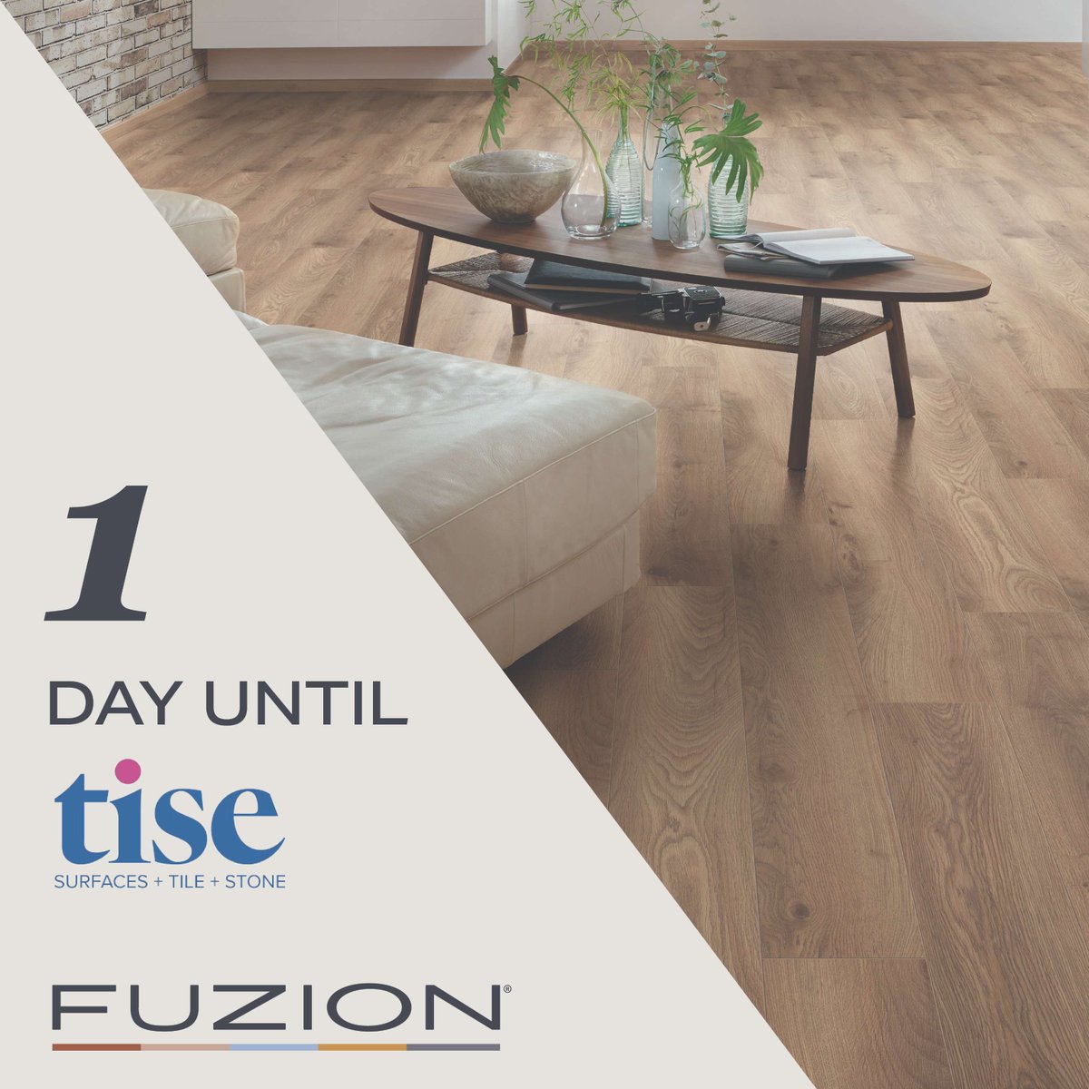 The International Surface Event is less than a day away!⏱️ Visit Fuzion at the Mandalay Bay Resort and Casino, Tradewinds F from January 28th-30th. Can't wait to see you there!

#TISE2025 #Surfaces2025 #FuzionAtTISE25 #FuzionFlooring #findyourfuzion