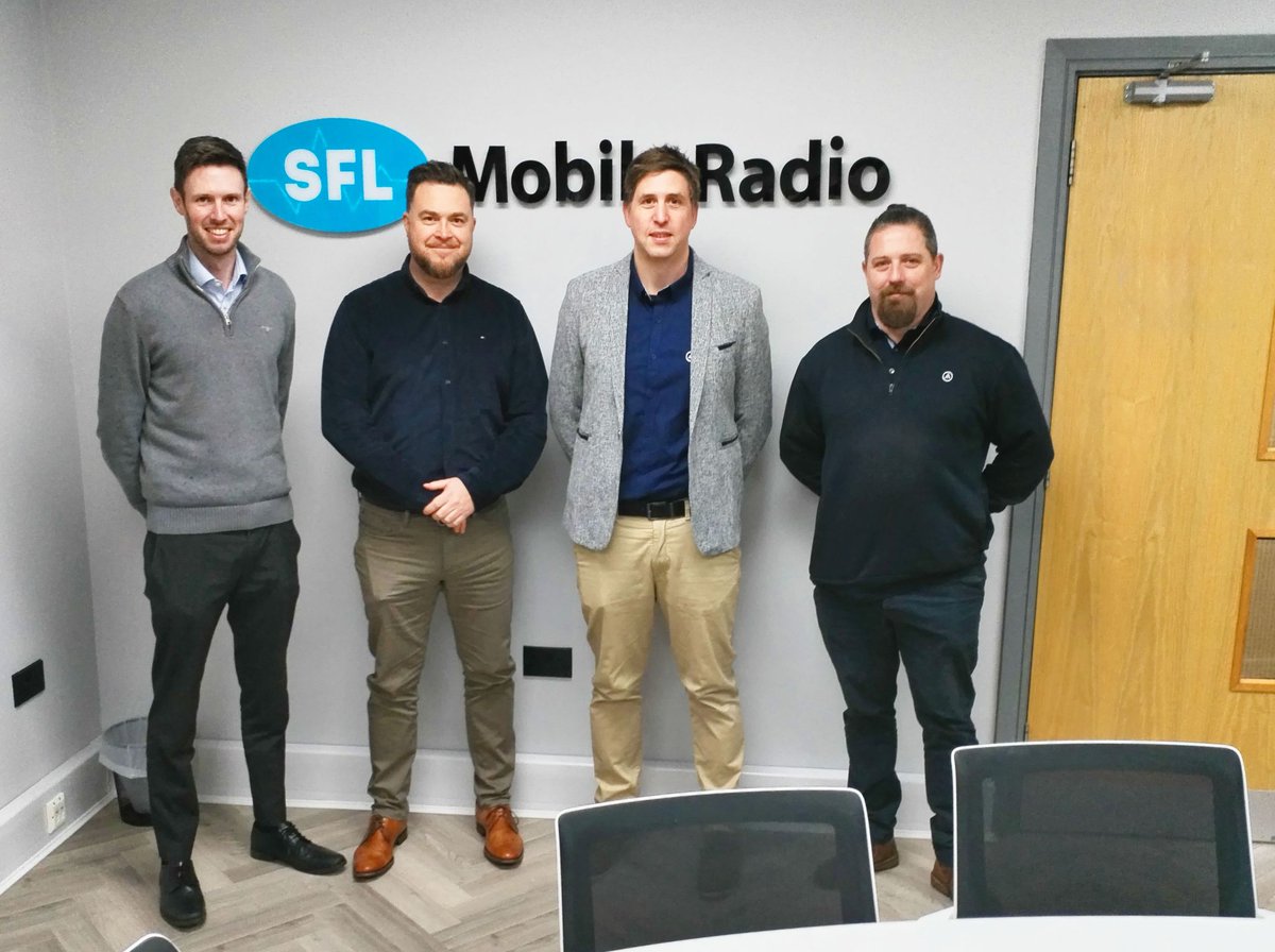 Great to be visited by one of our key distributors, <a href="/Airsysuk/">Airsys</a>, today! Their expertise and support play a vital role in delivering top communication solutions to our clients. 🤝🎉