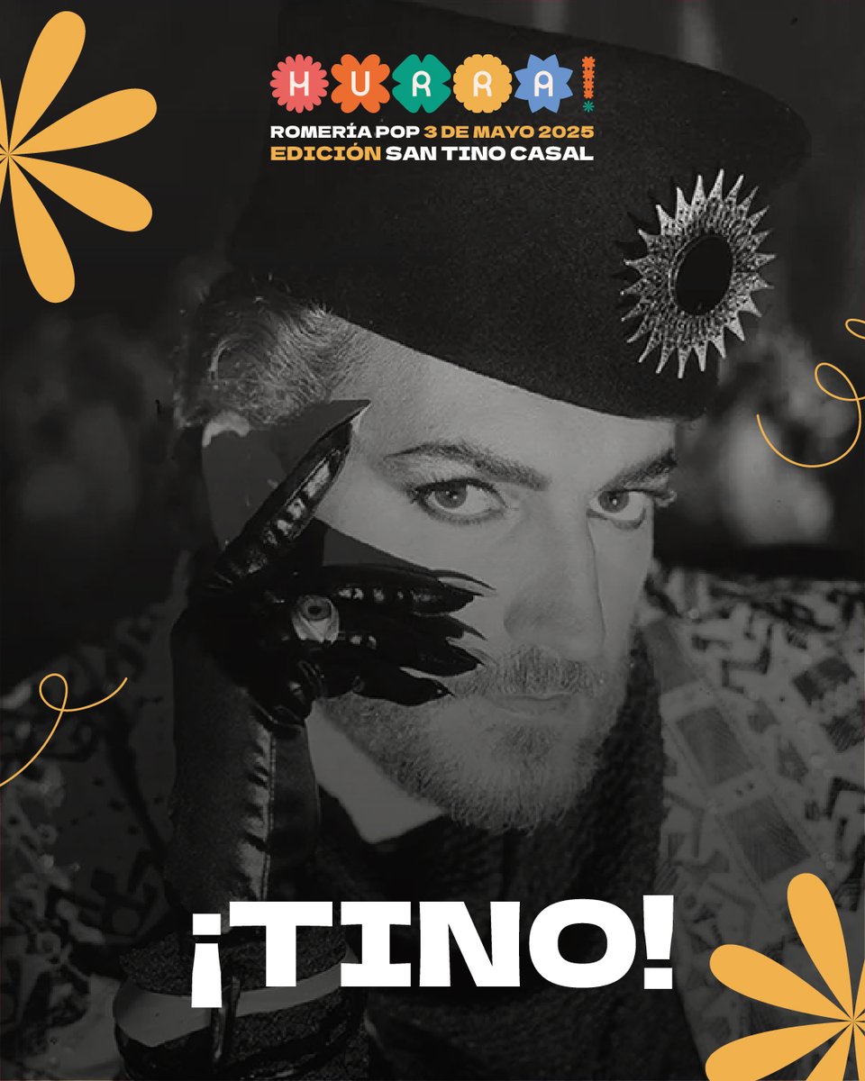¡A Tino Casal!

Si aún no tienes tu pase romero para disfrutar de esta edición, ¡coooooorre a por ellas!

-> A la venta en hurraromeria.com