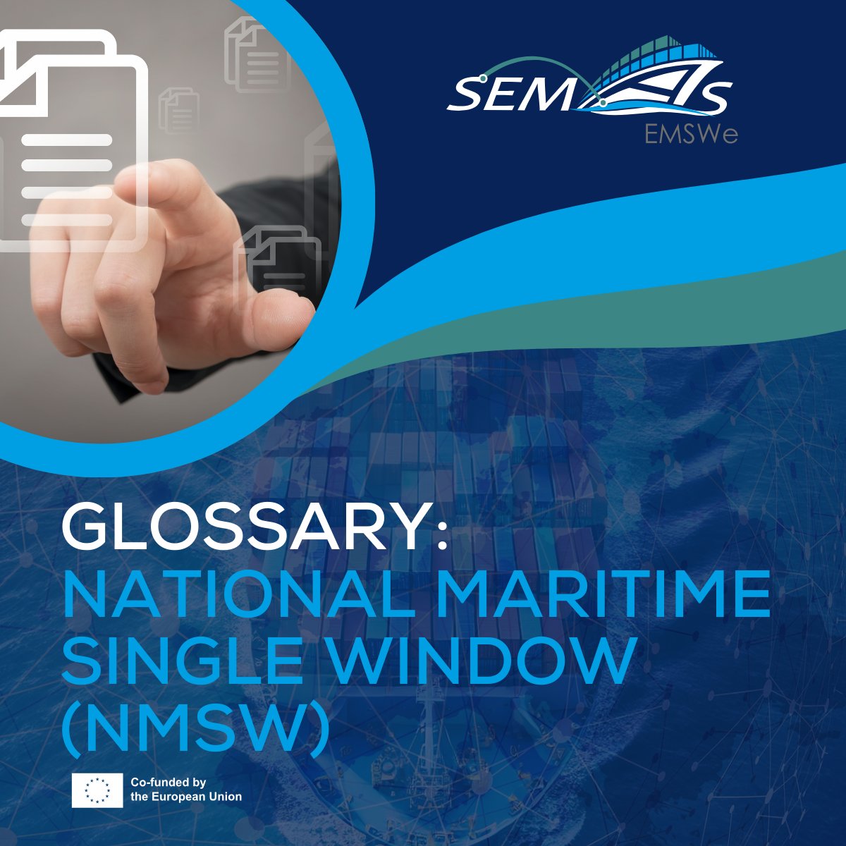 The National Maritime Single Window (NMSW) is central to EMSWe, serving as the hub for ship reporting in 🇪🇺Member States and ensuring compliance with EU rules.

🔸 Centralized reporting
🔸 EMSWe interoperability
🔸 Streamlined communication

Details: tinyurl.com/3mvamary