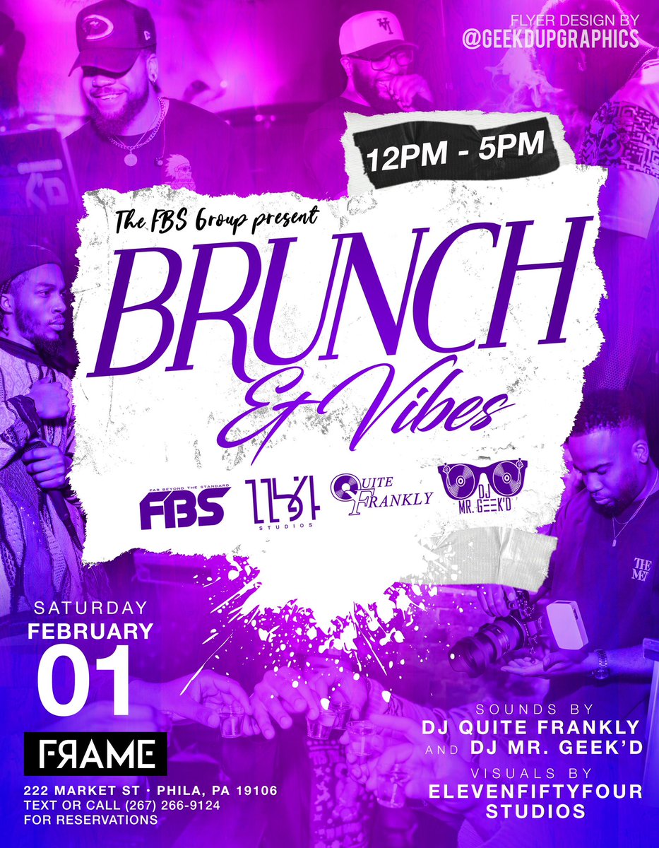 DjMrGeekD's tweet photo. My friends and I are throwing a brunch this Saturday. You should come brunch with us 😎
•
@_RiZ96 @_justcallmeb @itsdjqf https://t.co/o2cSNISwUD