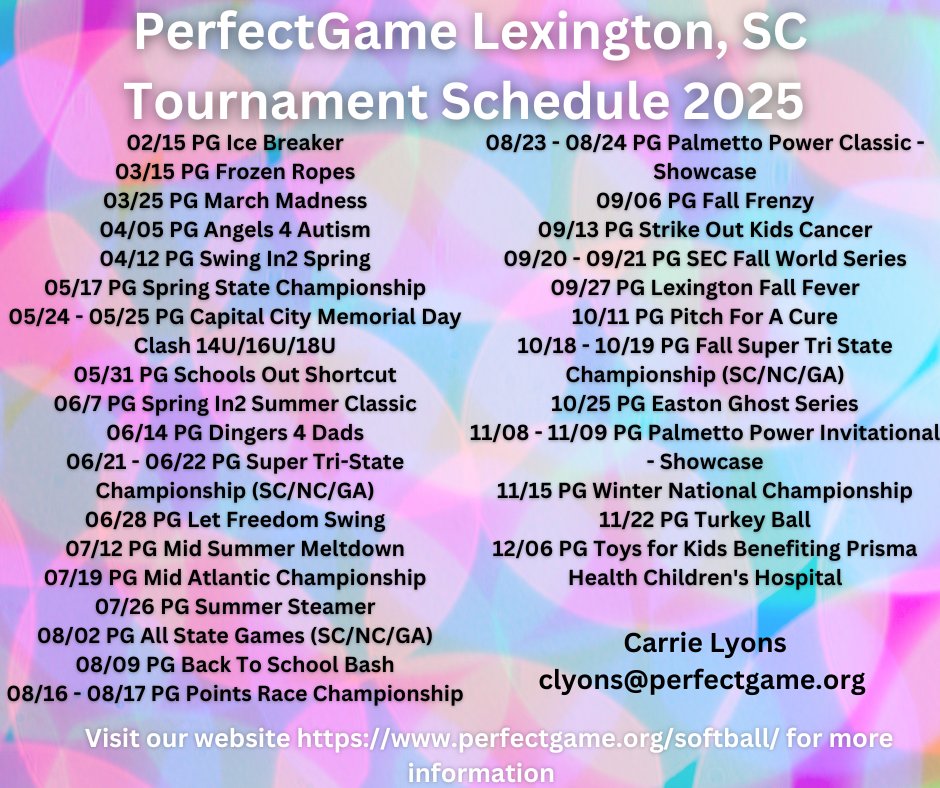 SC & NC Perfect Game SEC Softball tweet media
