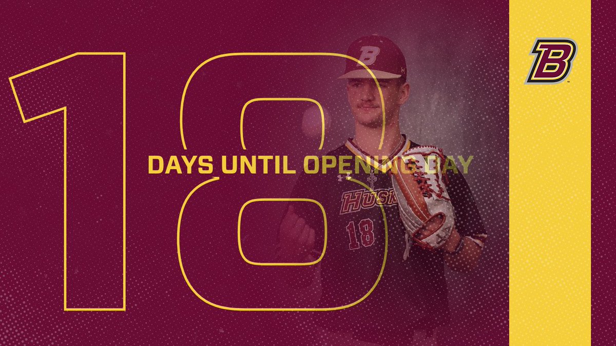1⃣8⃣ Days Until Opening Day!