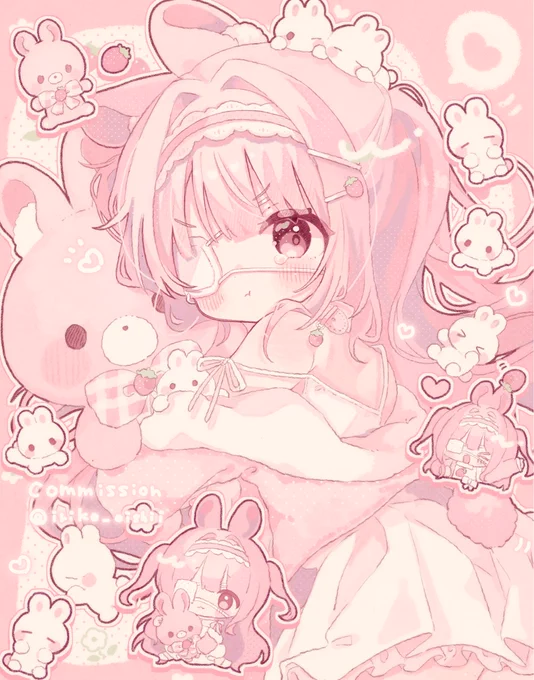 ᕱ⑅ᕱ"#skebリクエストありがとうございました 