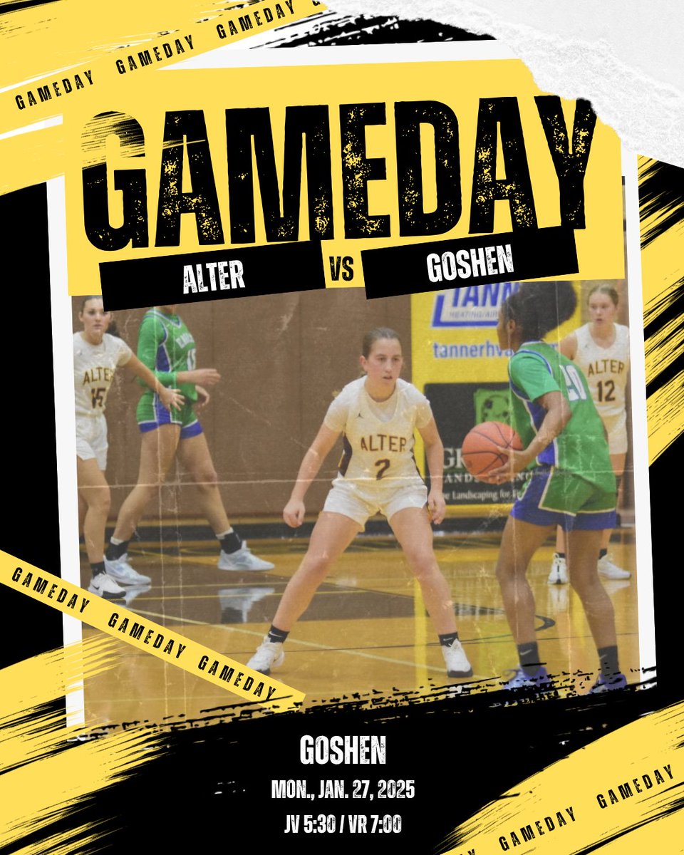 🚨 GAME DAY
🆚️ Goshen
📍 Goahen High School
⏰ JV 5:30 / VR 7:00

"A champion is defined not by their wins, but by how they can recover when they fall." - Serena Williams - #2 ⚔️