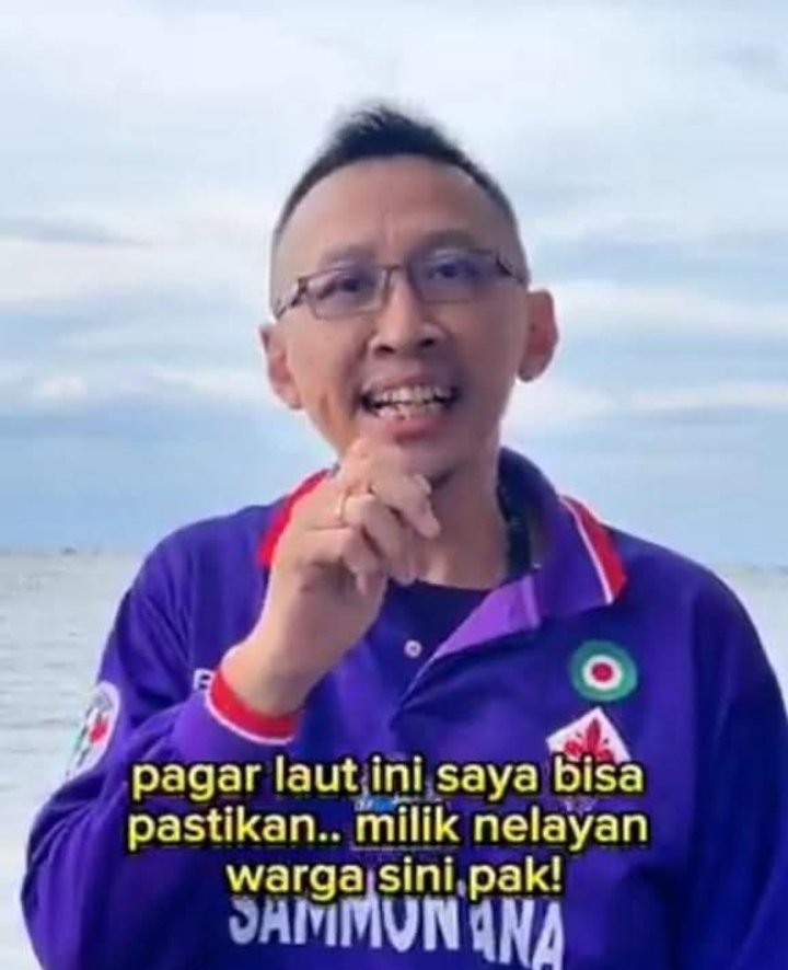 Nih si Buzzerp Pagar laut ko ga ada suaranya lg ya ? Apa ngumpet di dlm laut ?? 🤔