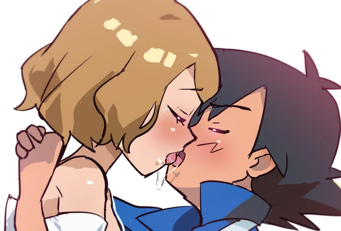 【FANBOX 特別プラン限定PSDファイル】 サトシ×セレナ サトセレ ↓ サポーター様は、イラスト全体をご覧いただけます ぜひよろしくお願いします #サトセレ #FANBOX
