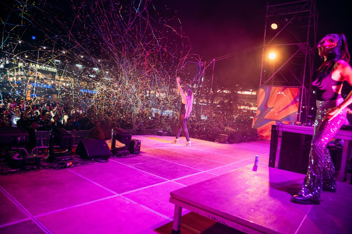 ✨🎤 **The photos from Gio Box's incredible performance are here!** 🎶🔥 
Relive the magic of December 29th during the **Freedom New Year Festival 2024** 🌟🎉 
📸✨ Don’t miss the best moments from her show on our socials.💃🎶 
#FreedomNewYearFestival #UnforgettableNight 🎆