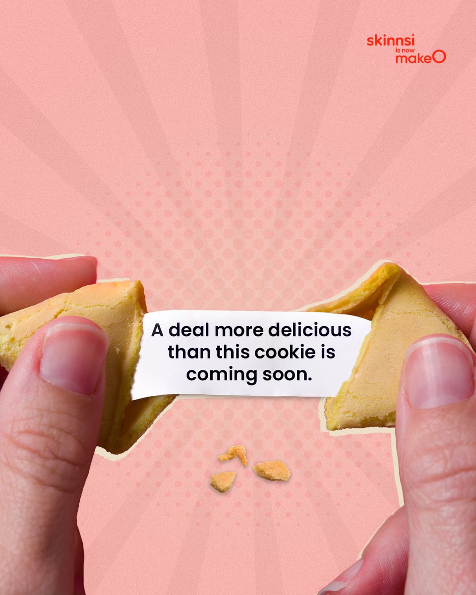 makeO_skin's tweet image. The real treat isn’t in this cookie—it’s what’s coming soon✨

#makeO #StunningDeals #GetReadyToSave #MakeOverMagic #dullskin #facial #skincare #skintreatment #oilyskin #freshskin #hydratingskincare #glowingskin #glow #youngskinforever #makeOver