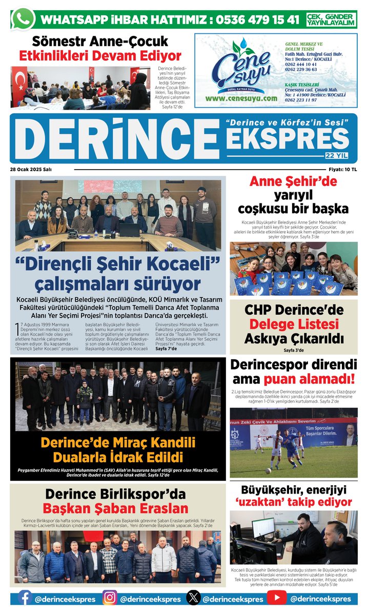 derinceekspres's tweet photo. https://t.co/G5afPkb5t5