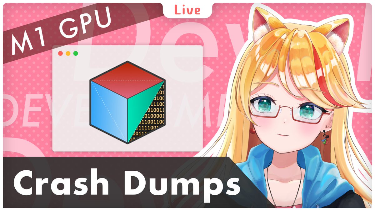 💫 M1 GPU dev stream! 💫

Oh no, firmware crashes!💥

There's a bug somewhere, but to debug it, we need a crash dumper... so let's write one! ✨

🕐 Jan 27th at 22:00 JST / 13:00 UTC
▶️ youtube.com/watch?v=_42yLM…