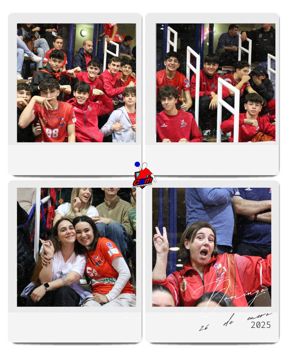 Gracias por vuestro apoyo incondicional, por llenar las gradas con vuestra energía y por estar siempre ahí, en las victorias y en los momentos difíciles. Sois el alma del Club Balonmano Móstoles, y vuestro aliento nos inspira a darlo todo en la pista.
💙❤️