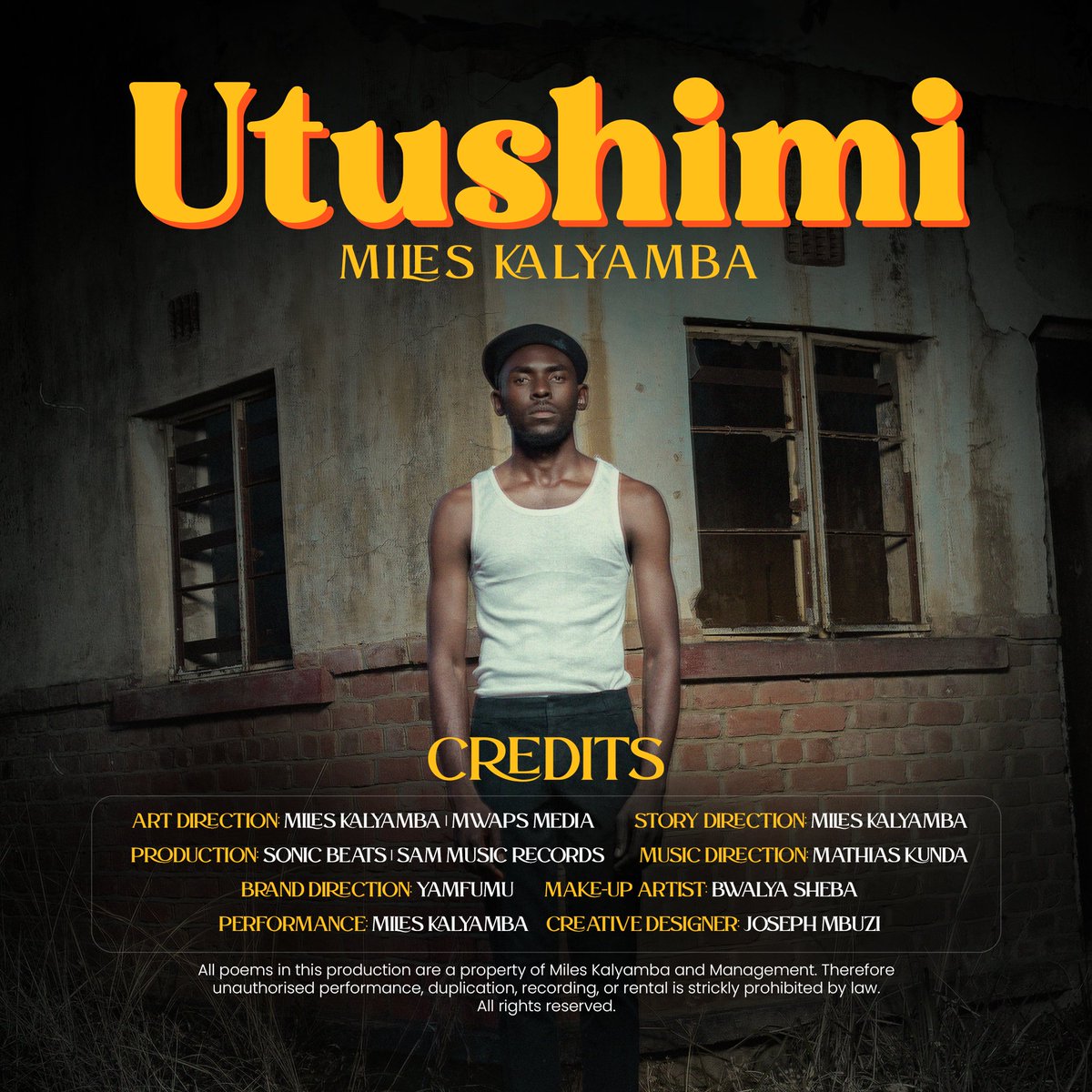 Milesthapoet's tweet photo. Creatives Behind the Scenes๐จ
"If you want to go fast, go alone. If you want to go far, go together."-African proverb
Hats off to all the creative geniuses behind the #Utushimi EP artistry, direction, photography, artworks and performance. https://t.co/jepRJZkKup
