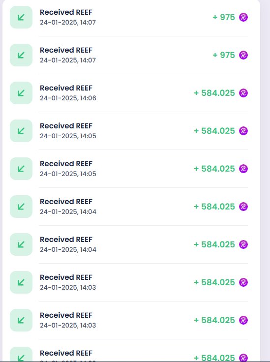 Just know that someone is accumulating #NFTs at a crazy rate right now!!! 👀

We believe that the #NFT market on <a href="/Reef_Chain/">🐠 Reef</a> 🐋 will be no less than on #SOL 

Make your choice ✔️