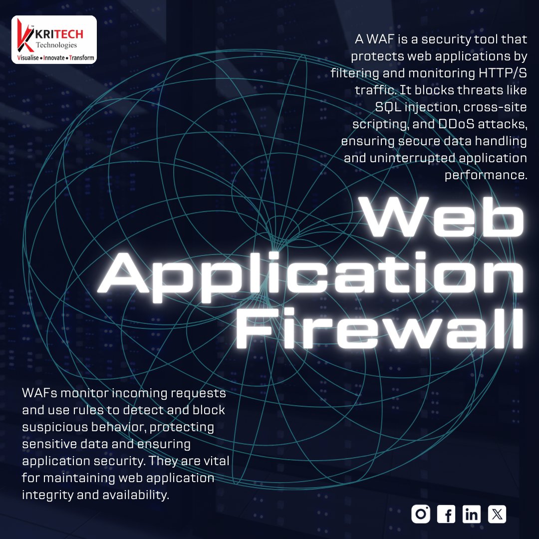 Web Application Firewall

Shield your web applications with a WAF! From stopping SQL injections to blocking DDoS attacks, a Web Application Firewall safeguards your data, monitors traffic, and ensures uninterrupted performance. Your app’s security starts here!