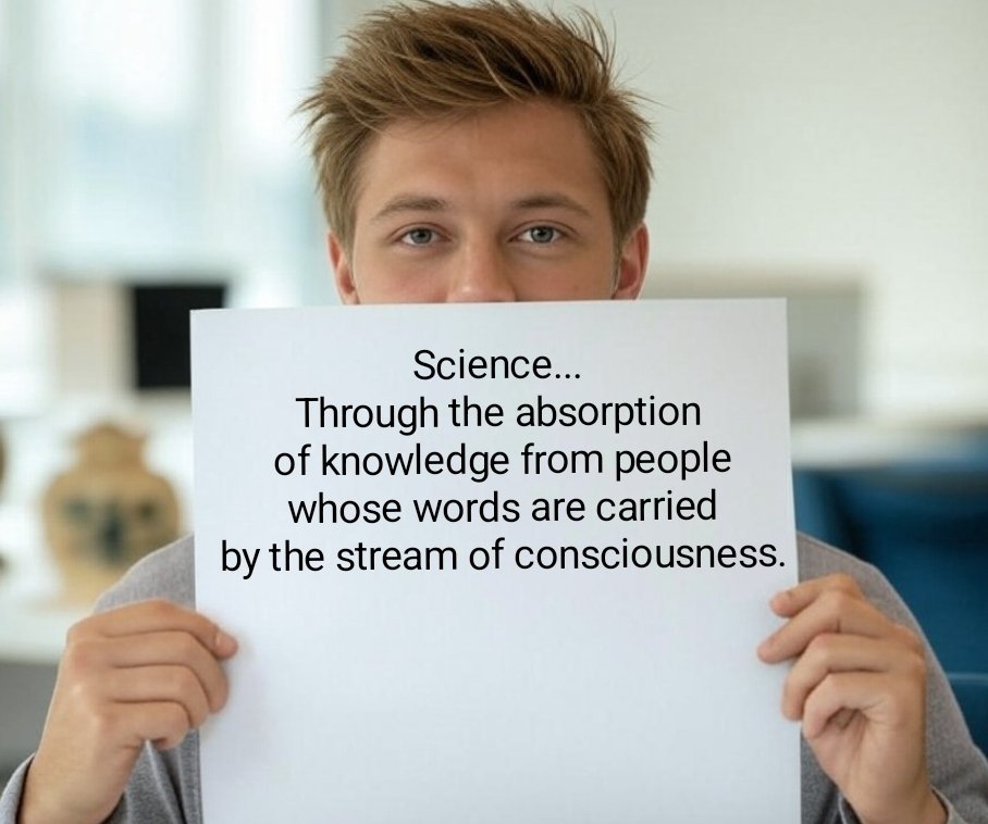 sebazgch's tweet image. #Science

#KnowledgeAbsorption

#ConsciousnessStream

#Wisdom

#Learning

#Philosophy

#Inspiration

#Consciousness

#Mindfulness

#Education