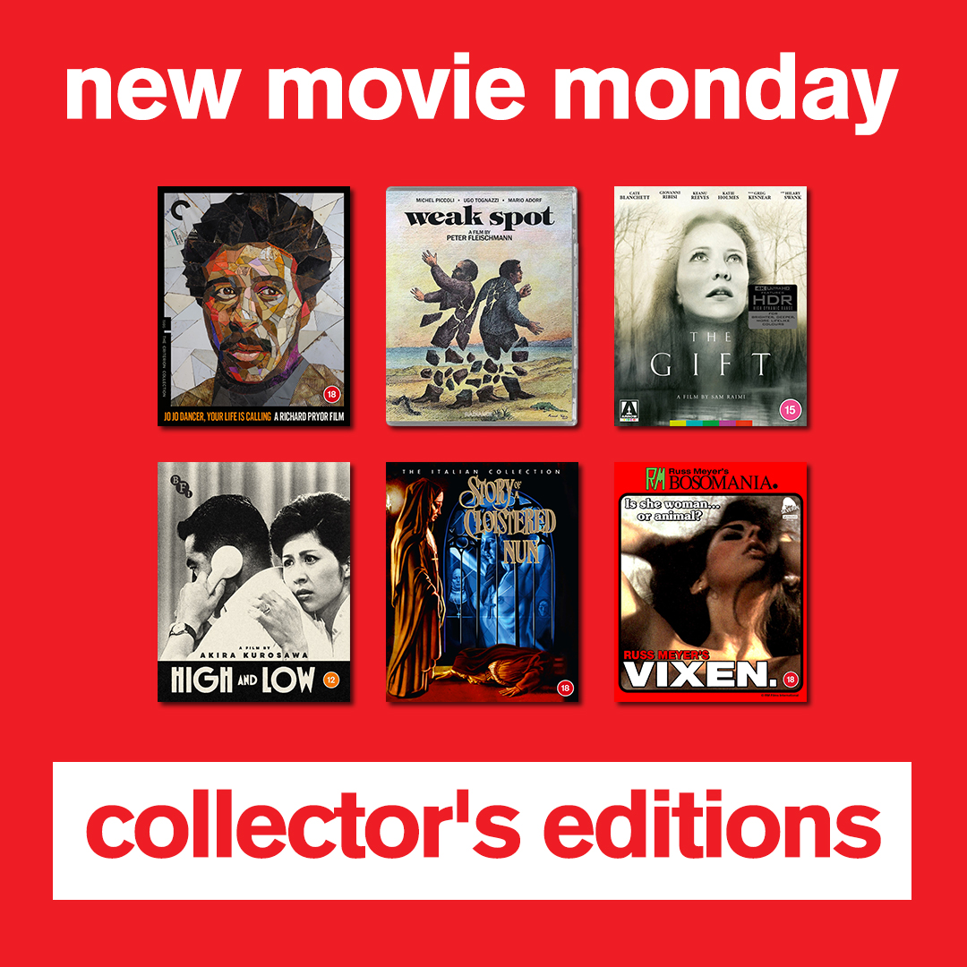 FOPPofficial's tweet image. Collector's editions out today:

• #JoJoDancer: Your Life Is Calling
• #WeakSpot
• #TheGift
• #HighAndLow
• #StoryOfACloisteredNun
• #Vixen

#gettofopp