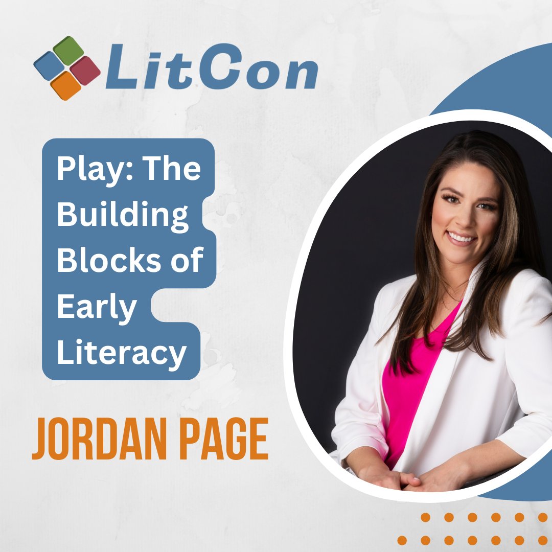 K8LitCon's tweet photo. 🧩📖 Play isn’t just fun—it’s foundational!

Join "Play: The Building Blocks of Early Literacy" to learn how to infuse play into literacy instruction and advocate for its importance: https://t.co/G0KRMZMs4c https://t.co/tsWFIlrGSP