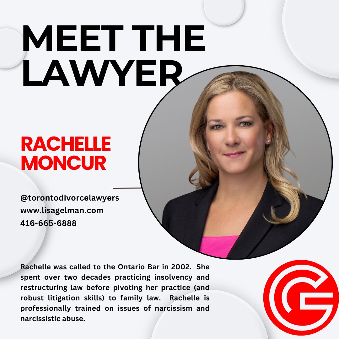 GelmanLaw's tweet photo. Meet Rachelle Moncur! 

Contact Gelman and Associates today to book a consultation with Rachelle Moncur: https://t.co/6bN2Q8BLl1 #ourlawyers #gelmanandassociates #familylaw #torontofamilylaw #torontofamilylawyers #torontolawyers #GTAfamilylaw #divorce #separation https://t.co/EO7DWojOLw