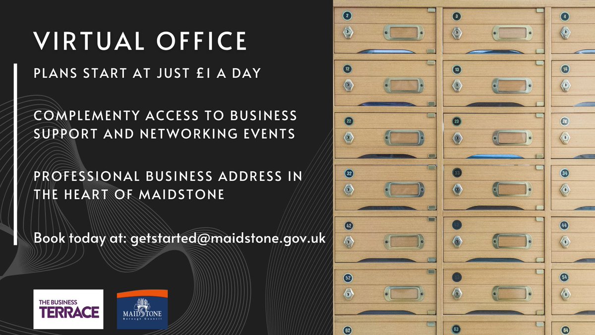 Are you a home-based business in the Maidstone? Give your potential customers and clients the right impression with a professional business address. 🚩

The Business Terrace has flexible plans, starting at less than £1 per day!

Join now 👉 thebusinessterrace.spaces.nexudus.com/?public&#price…