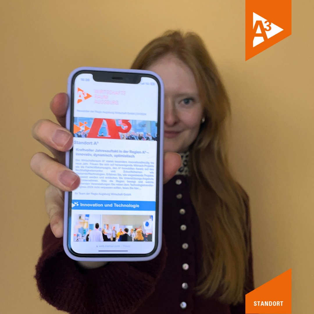 💥Schon wieder nicht mitbekommen, was im Wirtschaftraum Augsburg passiert?💥

Dafür gibt es unseren A³ Newsletter Standort!

👉region-a3.com/product/newsle…