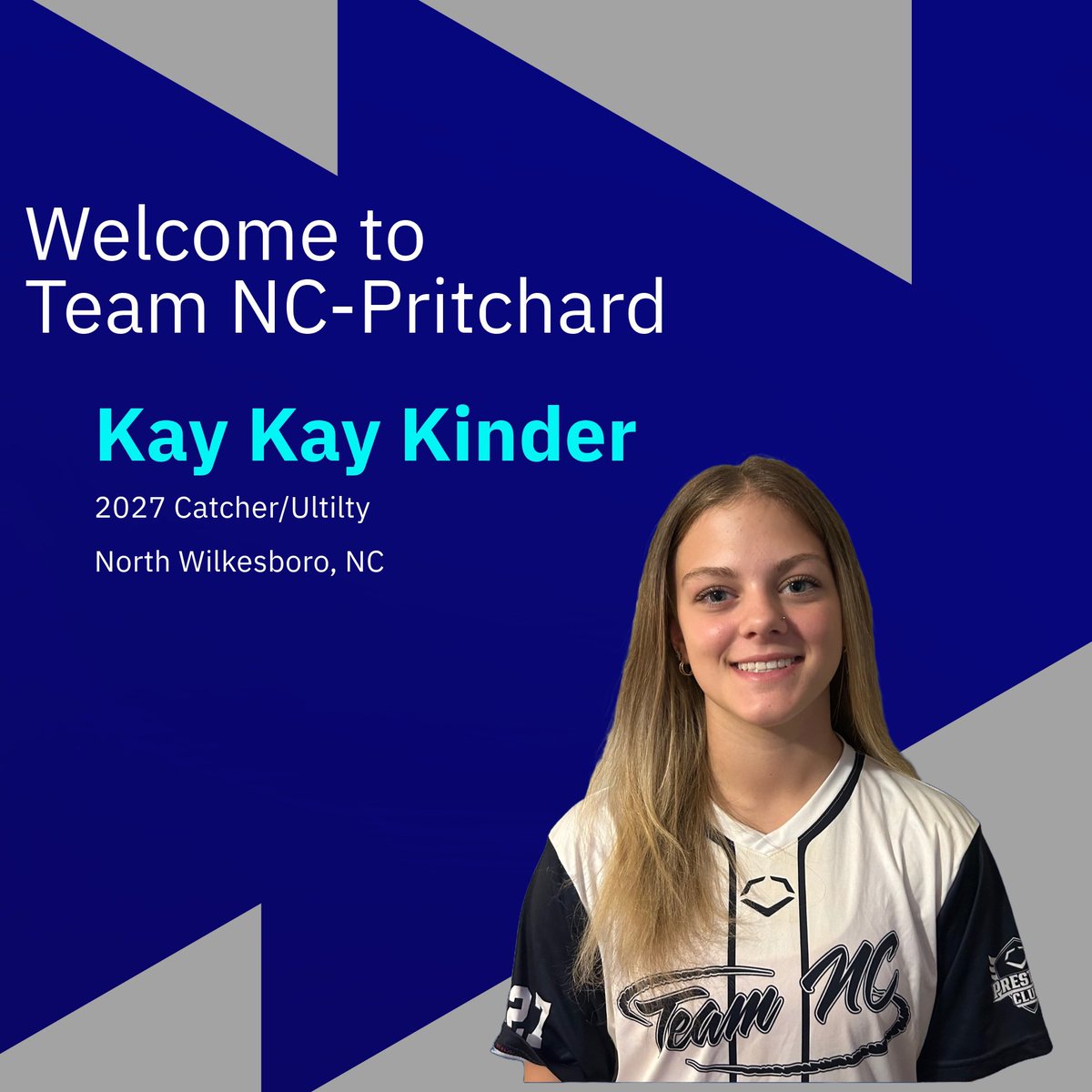 TeamNCPritchard's tweet image. Team NC-Pritchard wants to officially welcome 3 new players and families to our 2025 team. 

#alwaysmovingforward
@morganrshane08 
@MKinder2008 
@SelenaRiley25 
@TeamNCSoftball