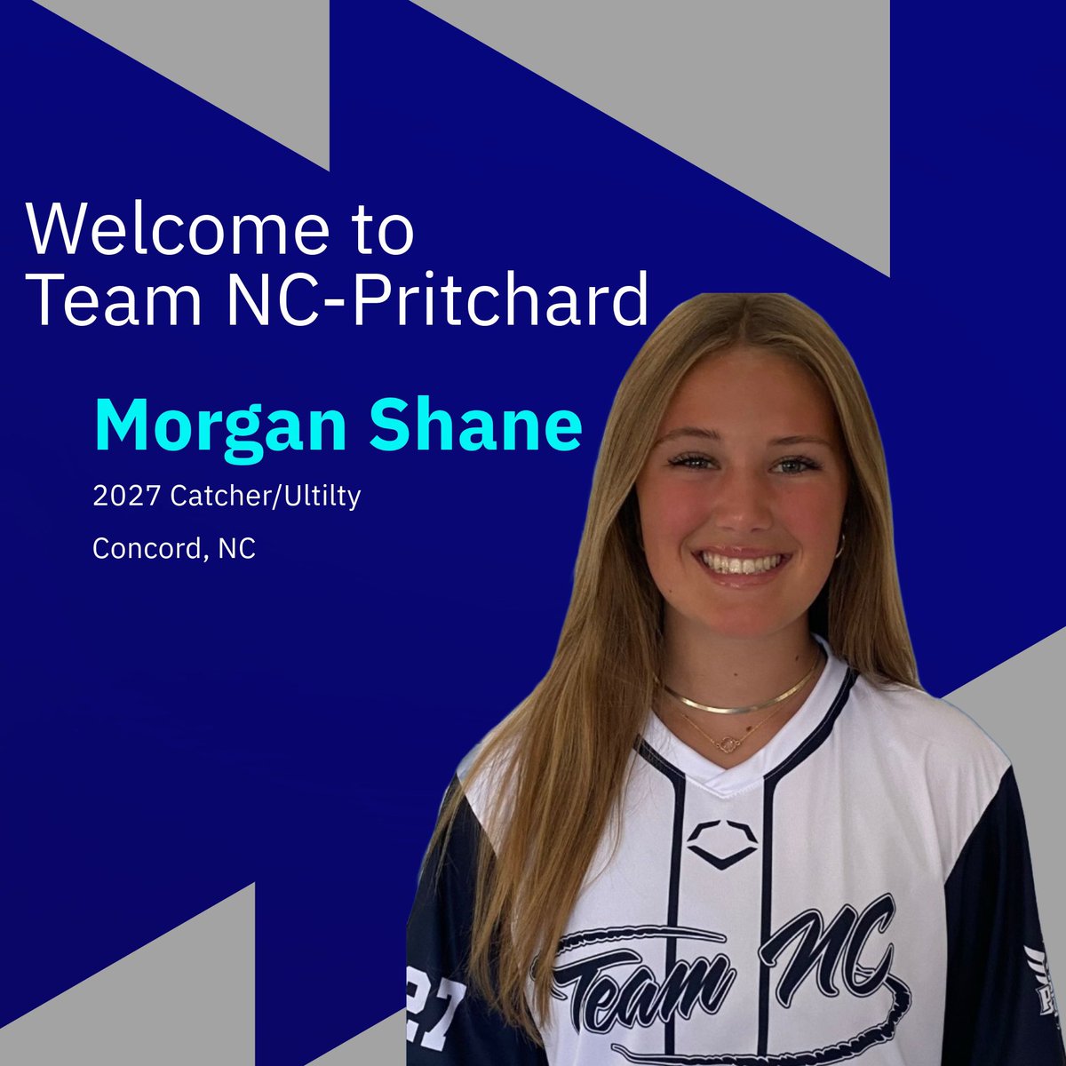TeamNCPritchard's tweet image. Team NC-Pritchard wants to officially welcome 3 new players and families to our 2025 team. 

#alwaysmovingforward
@morganrshane08 
@MKinder2008 
@SelenaRiley25 
@TeamNCSoftball