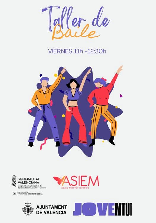 SaludMentalVAL's tweet photo. El viernes pasado iniciamos el nuevo #TallerOcupacional de baile para personas con un problema de #saludmentaltal de #ASIEM gracias a la cesión del espacio en La Casa de la Mar y al equipo de #voluntariado que lo imparte.

@GVAIgualtat
@JoventutVLC @AjuntamentVLC https://t.co/p5NAu352NV