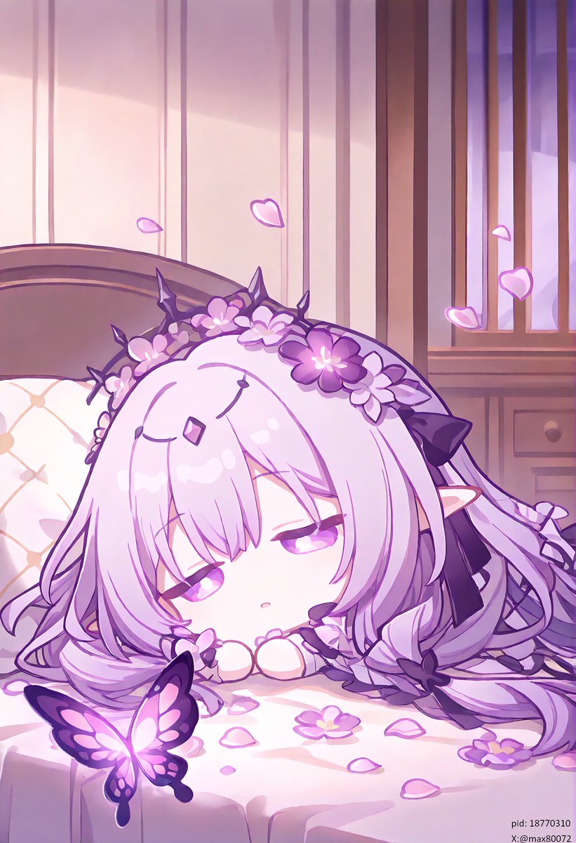 #HonkaiStarRail #崩坏星穹铁道 #AIイラスト #AIArt #遐蝶 #Castorice #キャストリス #카스토리스
