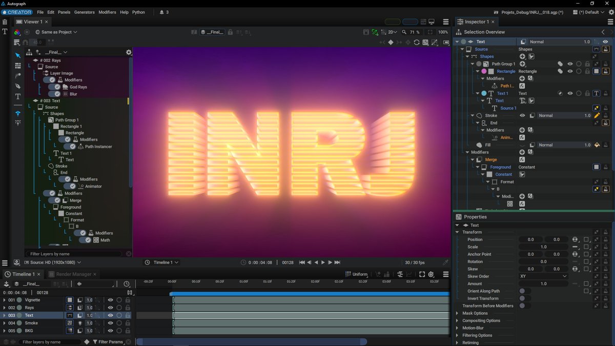 Have you seen Autograph’s new simplified UI 👀? Clean layout + accessible features for all your design needs. Learn more here: left-angle.com/autograph/what…
#motiondesignworld
#motiongraphicdesign
#videoproduction
#fx