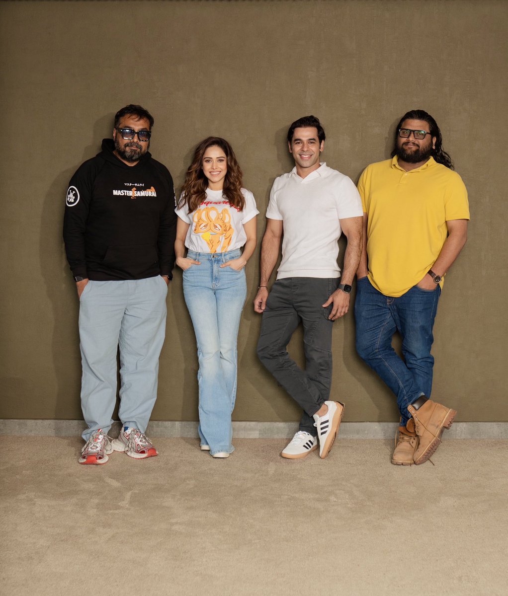 Vishal Rana (@itsvishal_rana) on Twitter photo Thrill to announce my next on the edge thriller with the genius <a href="/anuragkashyap72/">Anurag Kashyap</a> & the performer <a href="/Nushrratt/">Nushrratt Bharuccha</a> which will be helmed by <a href="/AkshatAjay/">Akshat Ajay Sharma</a>
Filming begins soon 🎬 Thrill to announce my next on the edge thriller with the genius <a href="/anuragkashyap72/">Anurag Kashyap</a> & the performer <a href="/Nushrratt/">Nushrratt Bharuccha</a> which will be helmed by <a href="/AkshatAjay/">Akshat Ajay Sharma</a>
Filming begins soon 🎬