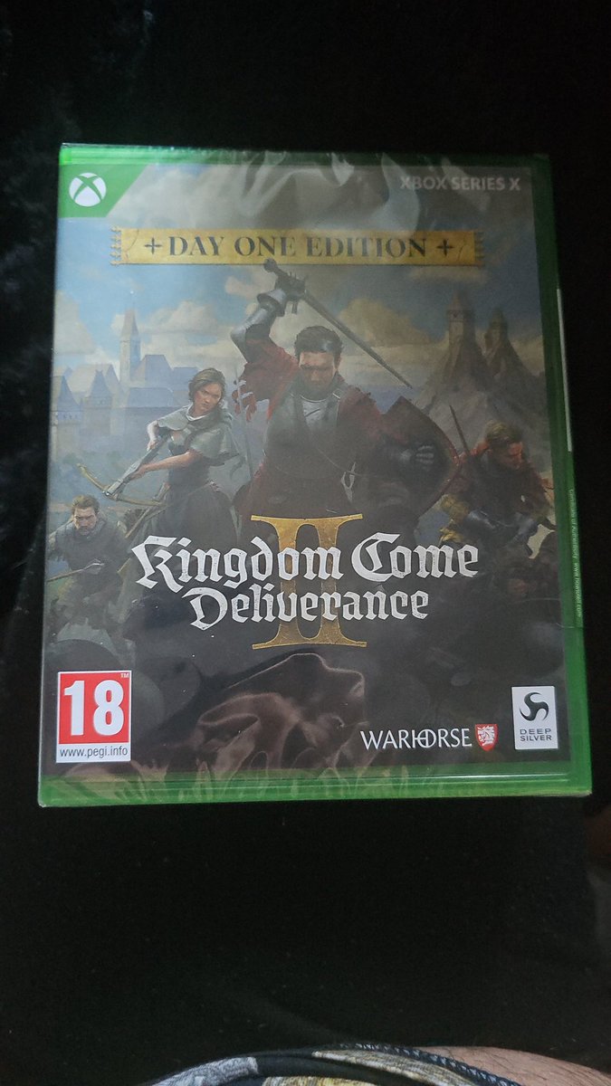Game2Win29's tweet photo. @WarhorseStudios I'm ready!!! https://t.co/IC9EAXKIAD