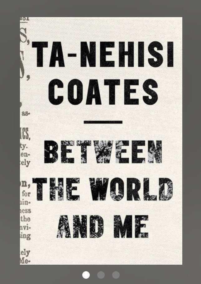 RootedInYah's tweet photo. @goodreads “Between the World and Me”, Ta-Nehisi Coates https://t.co/bD97hO6Pym