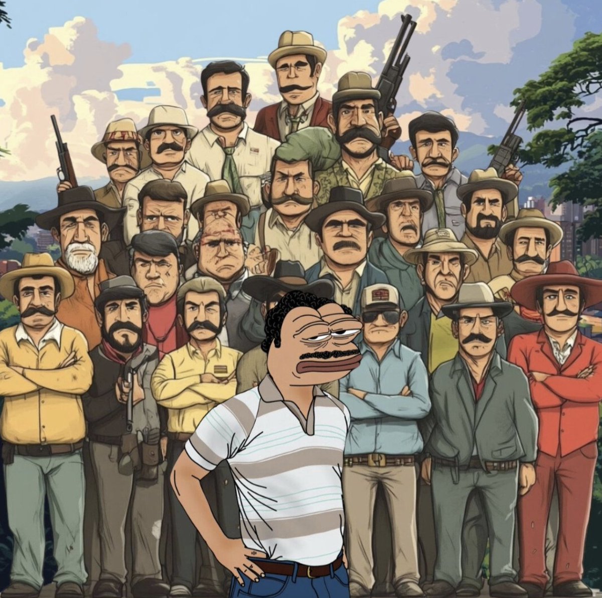 basedpeplo's tweet image. Gm Cabrones. The Don stands with the Cartel to discuss what must happen to the ones who lack conviction. 

Stay BASED or get ERASED !!!