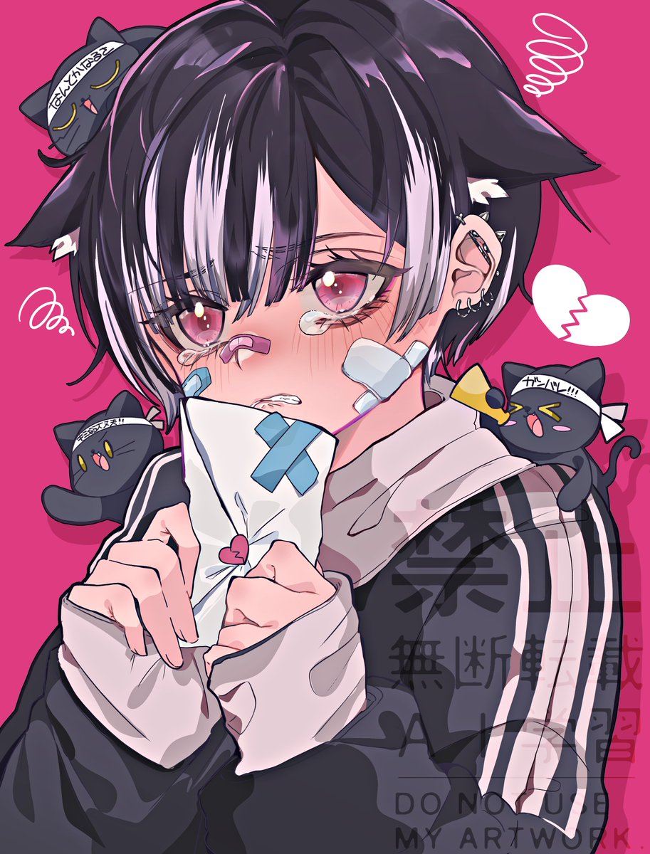 「言えニャイッ...!!! #OC 」|野良いぬ🐶のイラスト