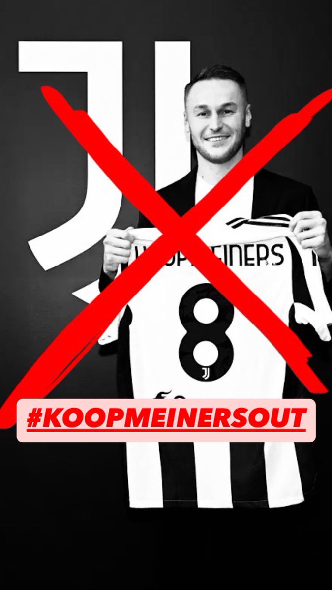 _stfnw's tweet photo. @juventusfc SEMPRE #KOOPMEINERSOUT https://t.co/jUHOwa1sik